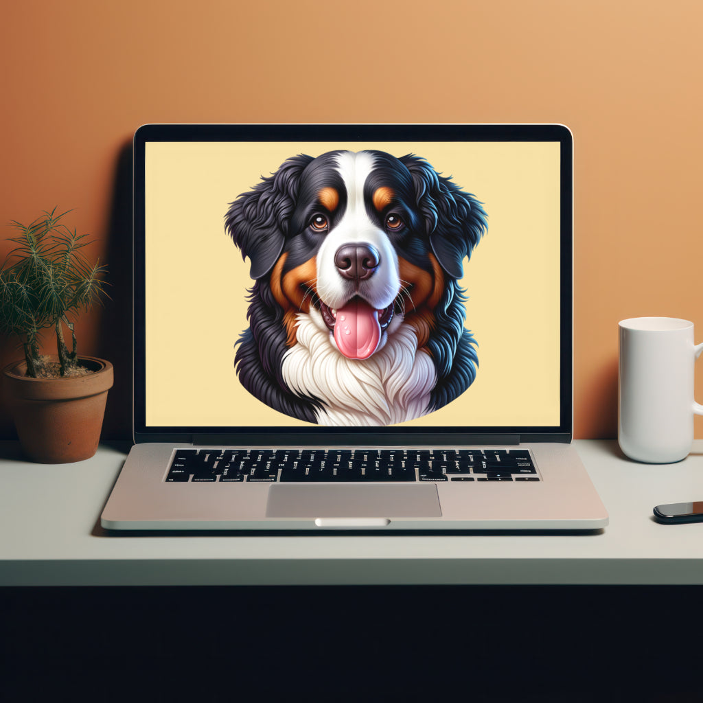 Fantasy Art Design  Bernese Mountain Dog