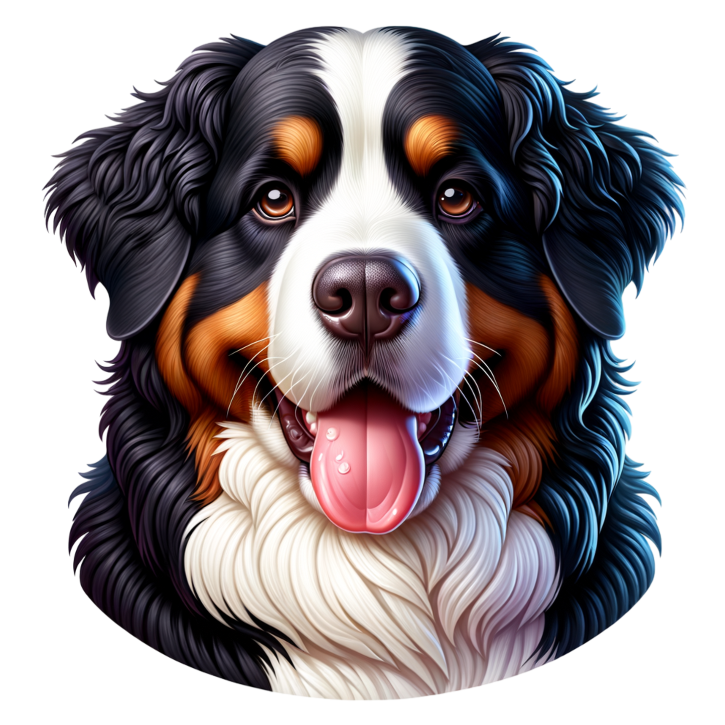 Fantasy Art Design  Bernese Mountain Dog