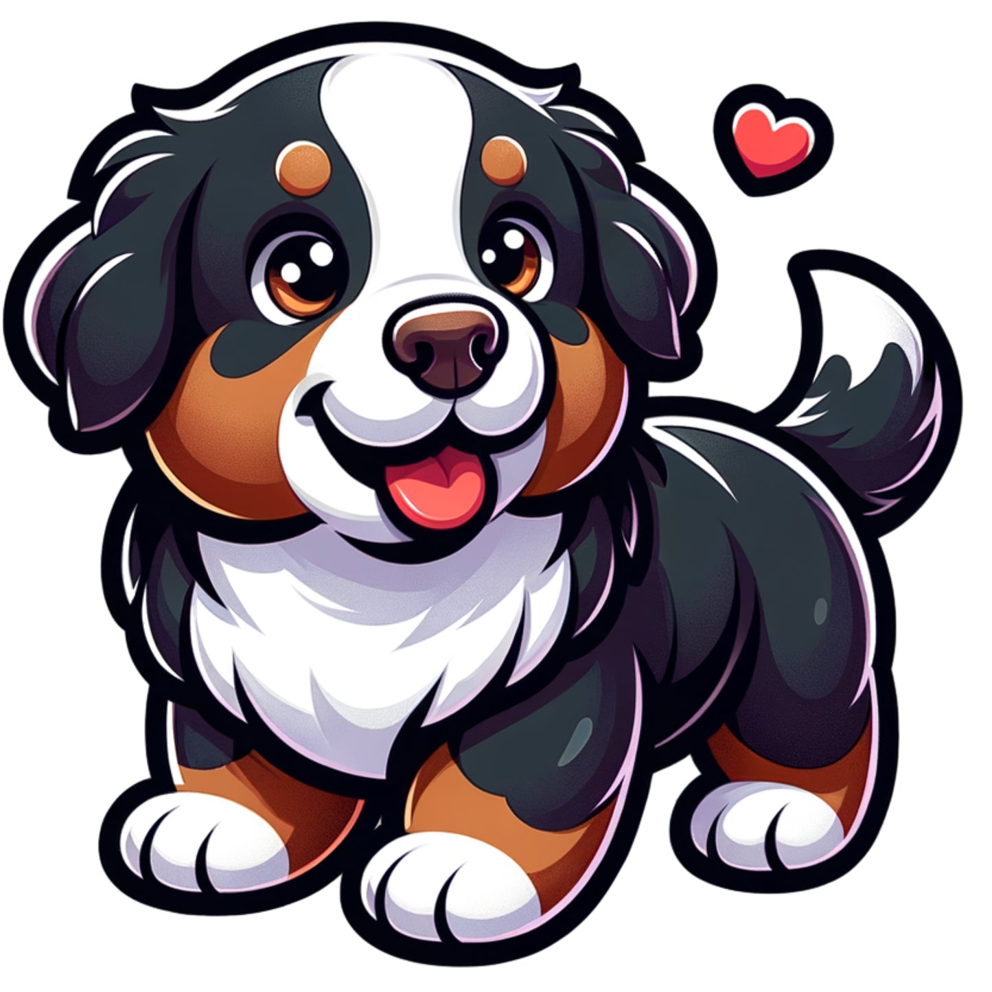 Fantasy Art Design  Bernese Mountain Dog