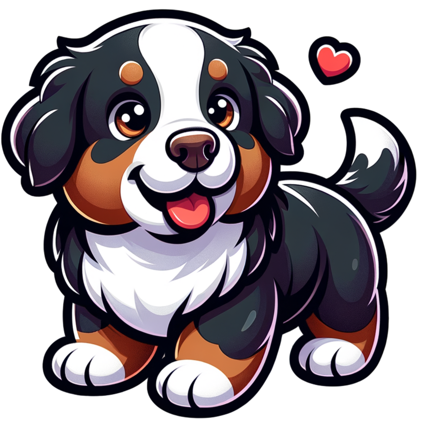 Fantasy Art Design  Bernese Mountain Dog