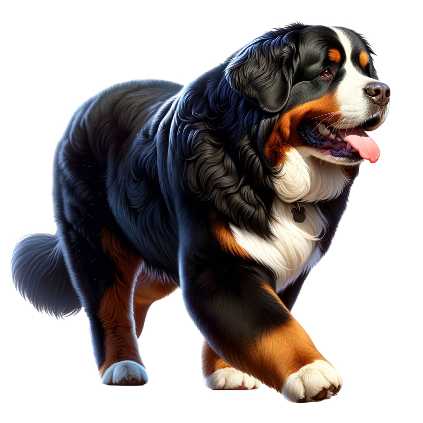 Fantasy Art Design  Bernese Mountain Dog