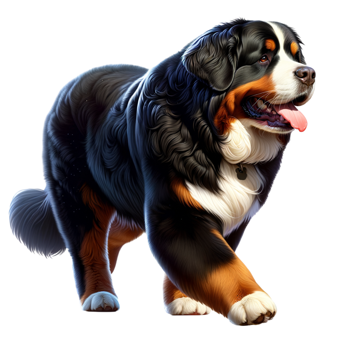 Fantasy Art Design  Bernese Mountain Dog