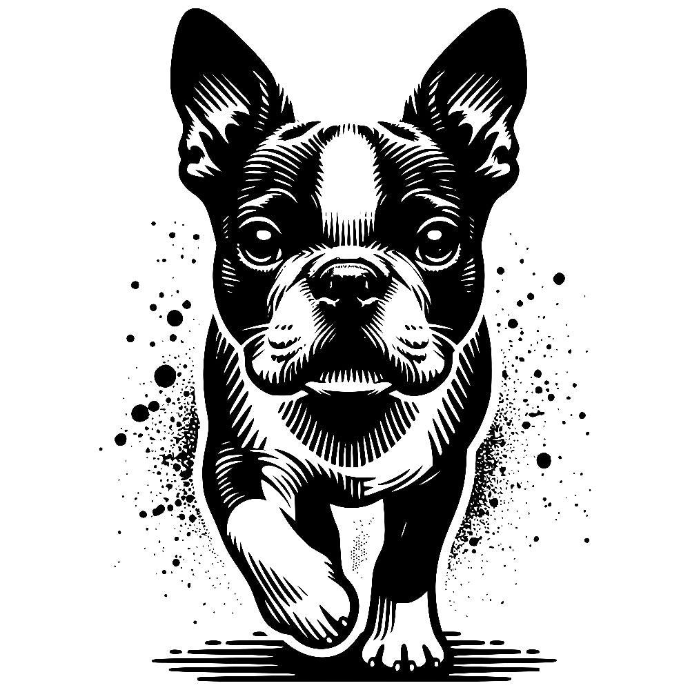 Boston terrier jpeg file