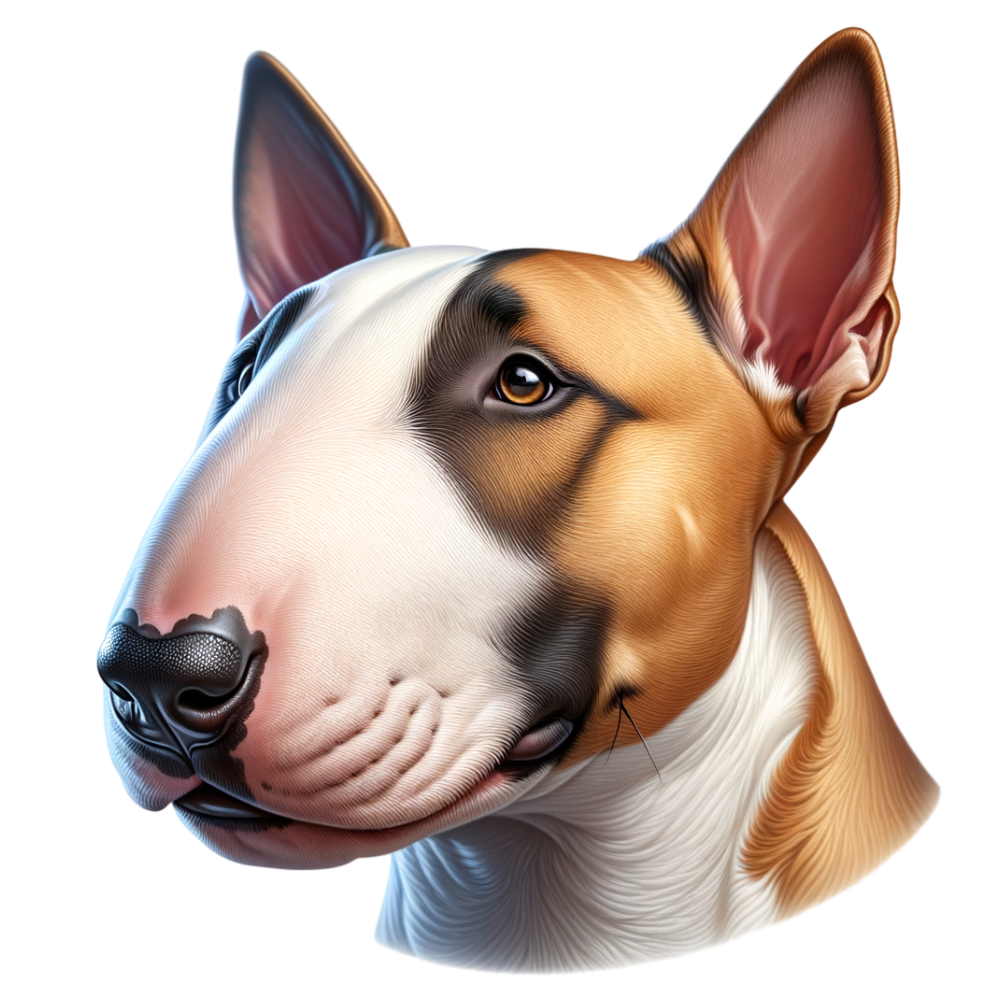 Pitbull terrier color png file transparent background