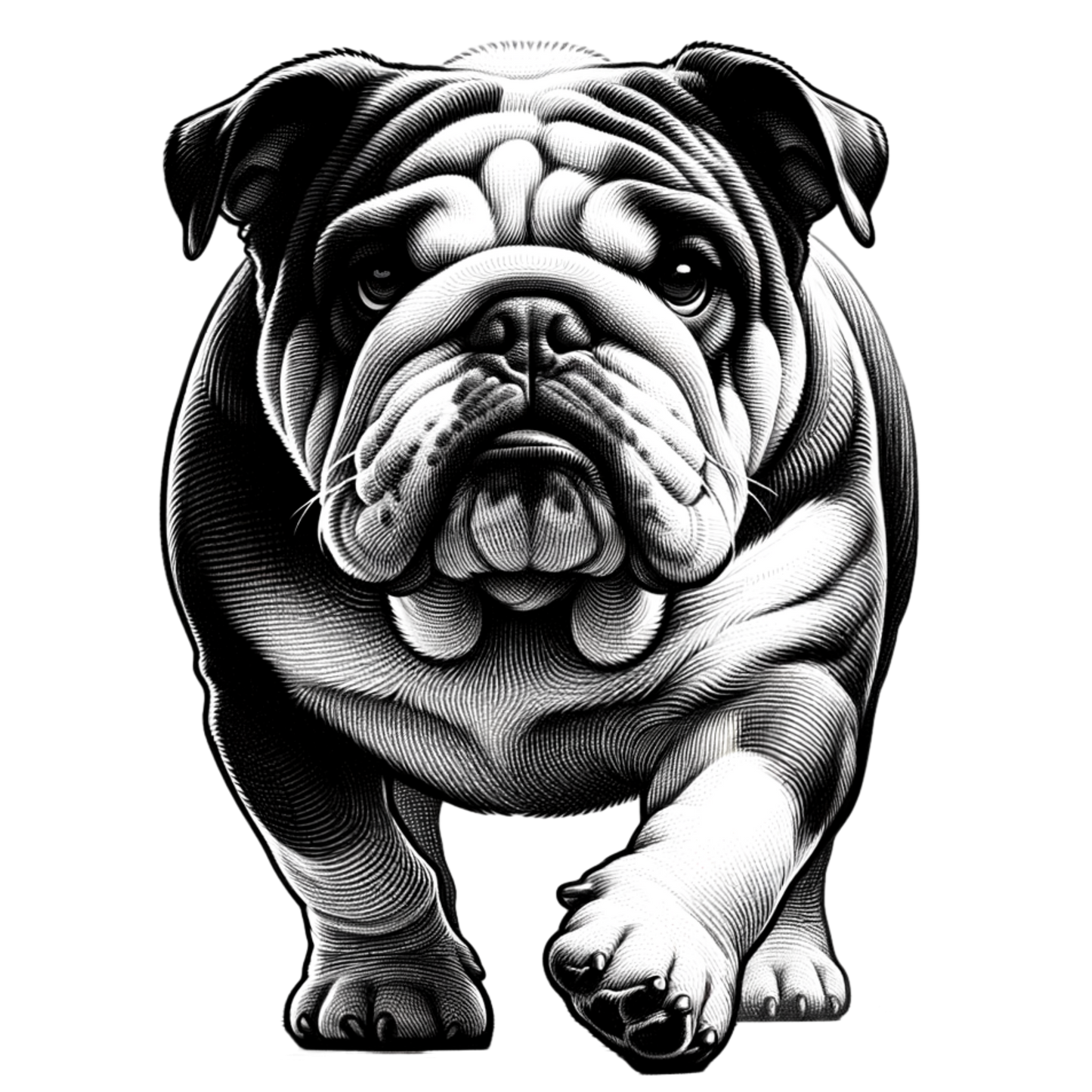 Fantasy Art Design  Bulldog