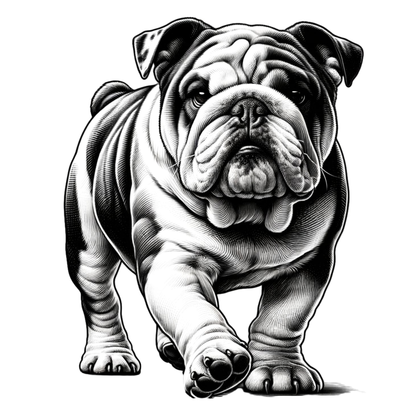 Fantasy Art Design  Bulldog