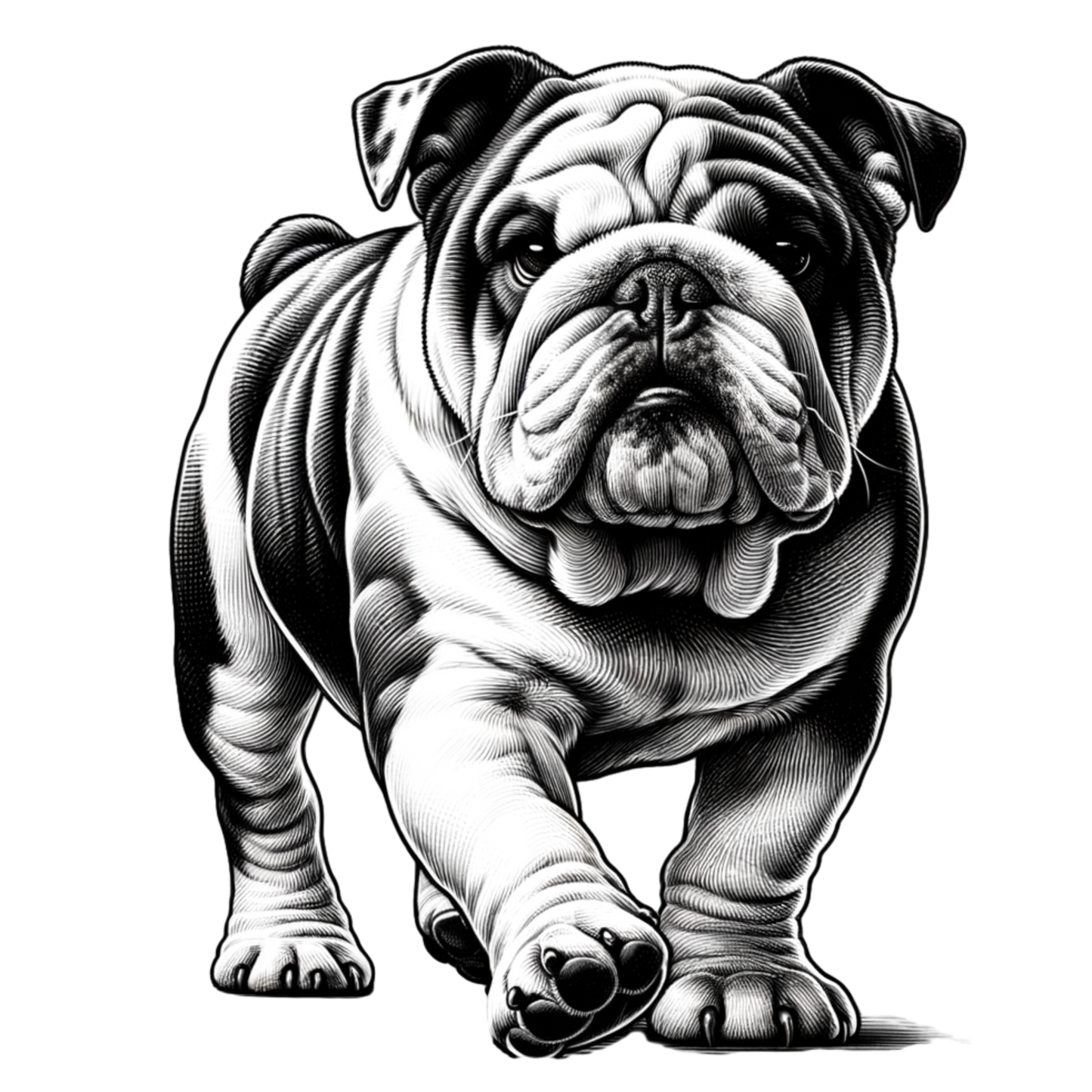 Fantasy Art Design  Bulldog