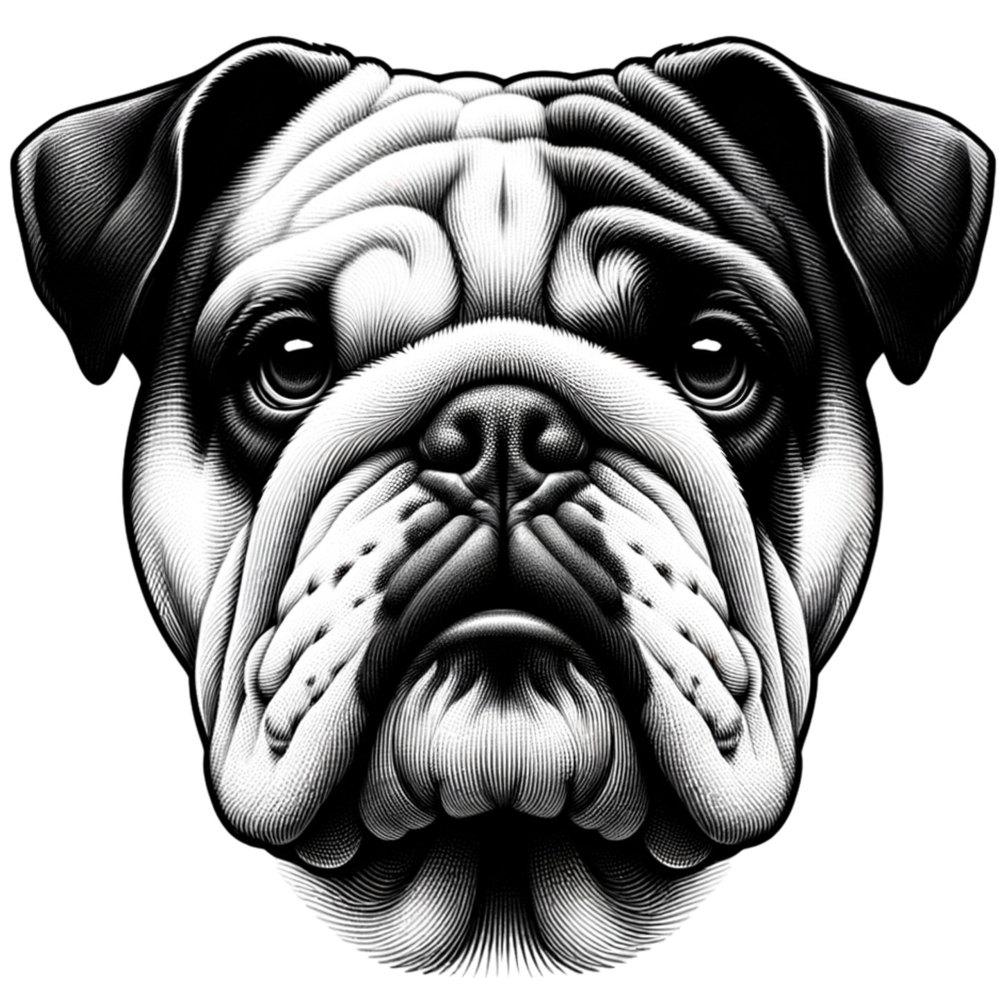 Fantasy Art Design  Bulldog