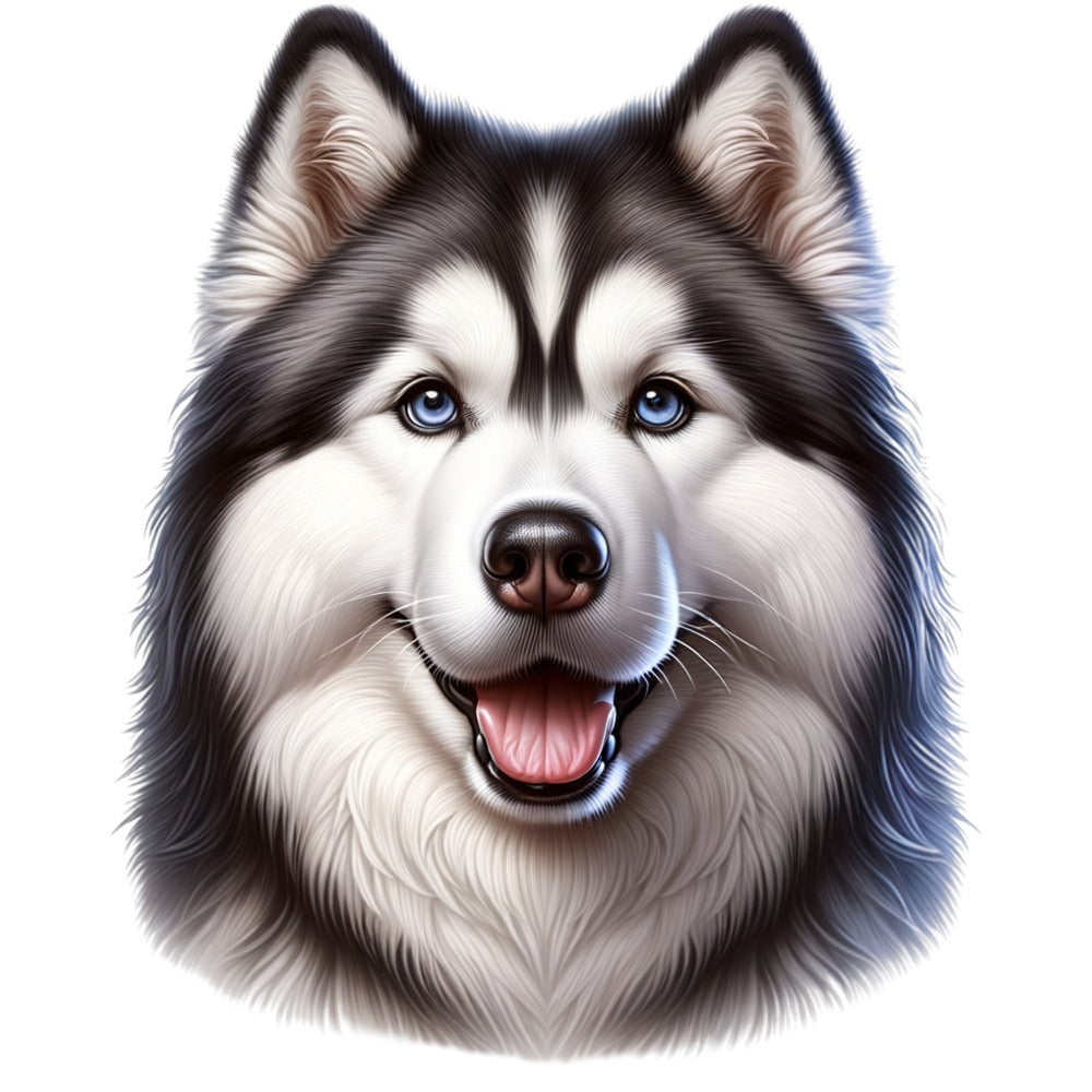 Husky face jpeg file