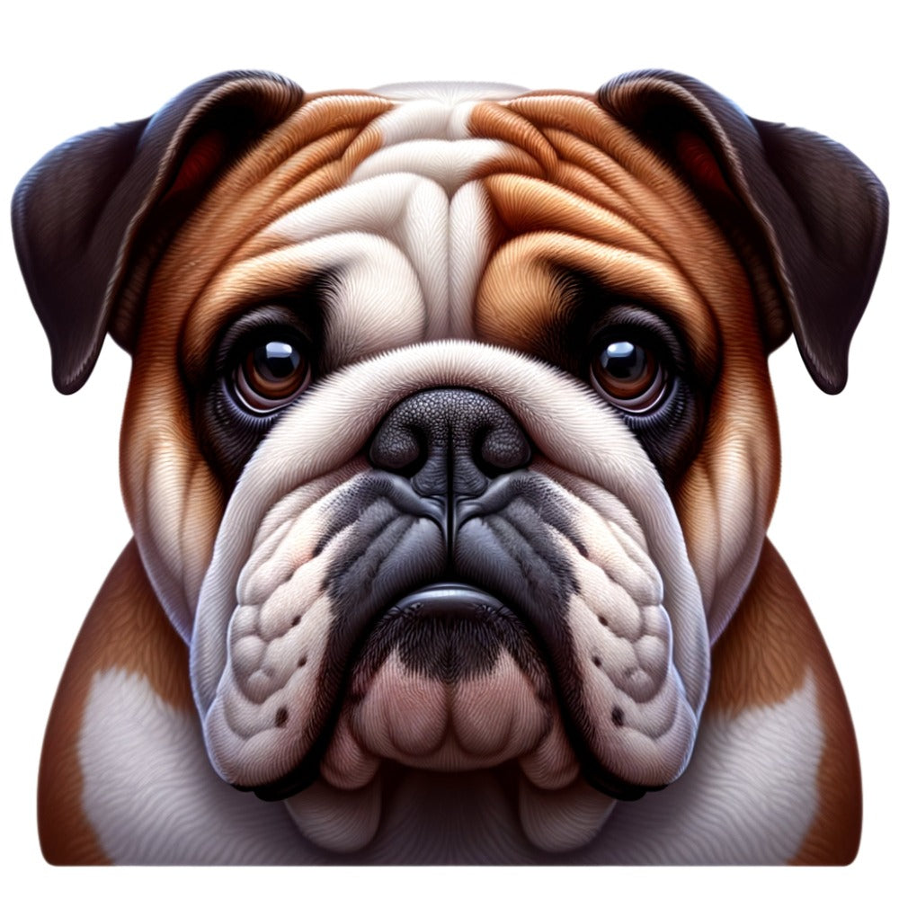 Bulldog color jpeg file