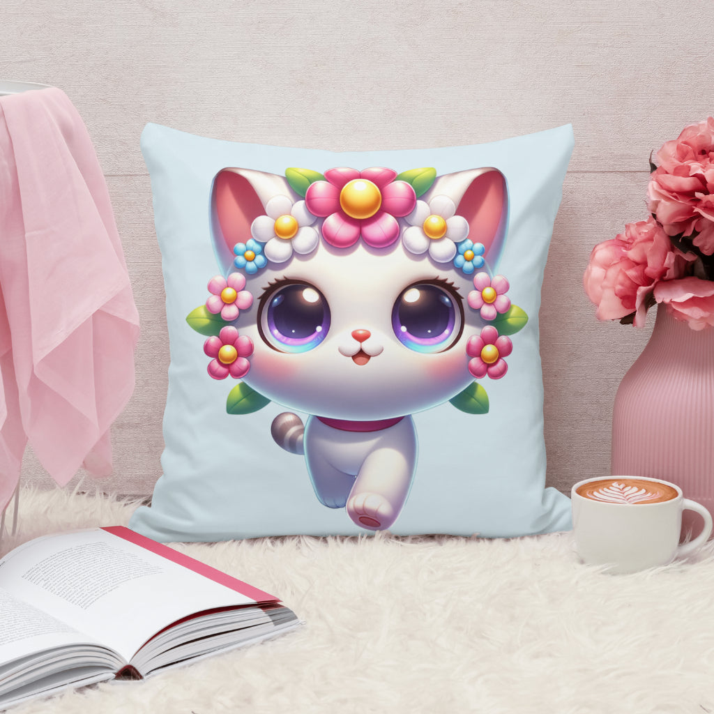 Fantasy Art Design  Floral cat