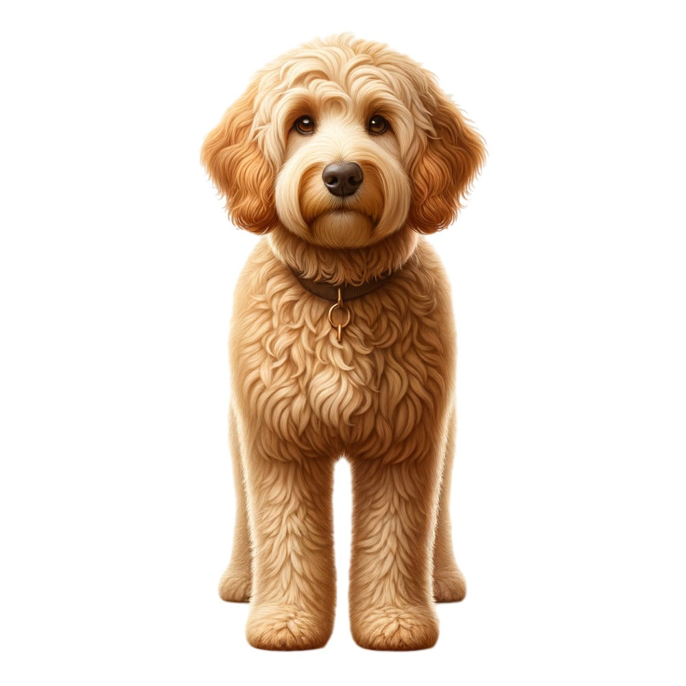 Golden doodle look jpeg file