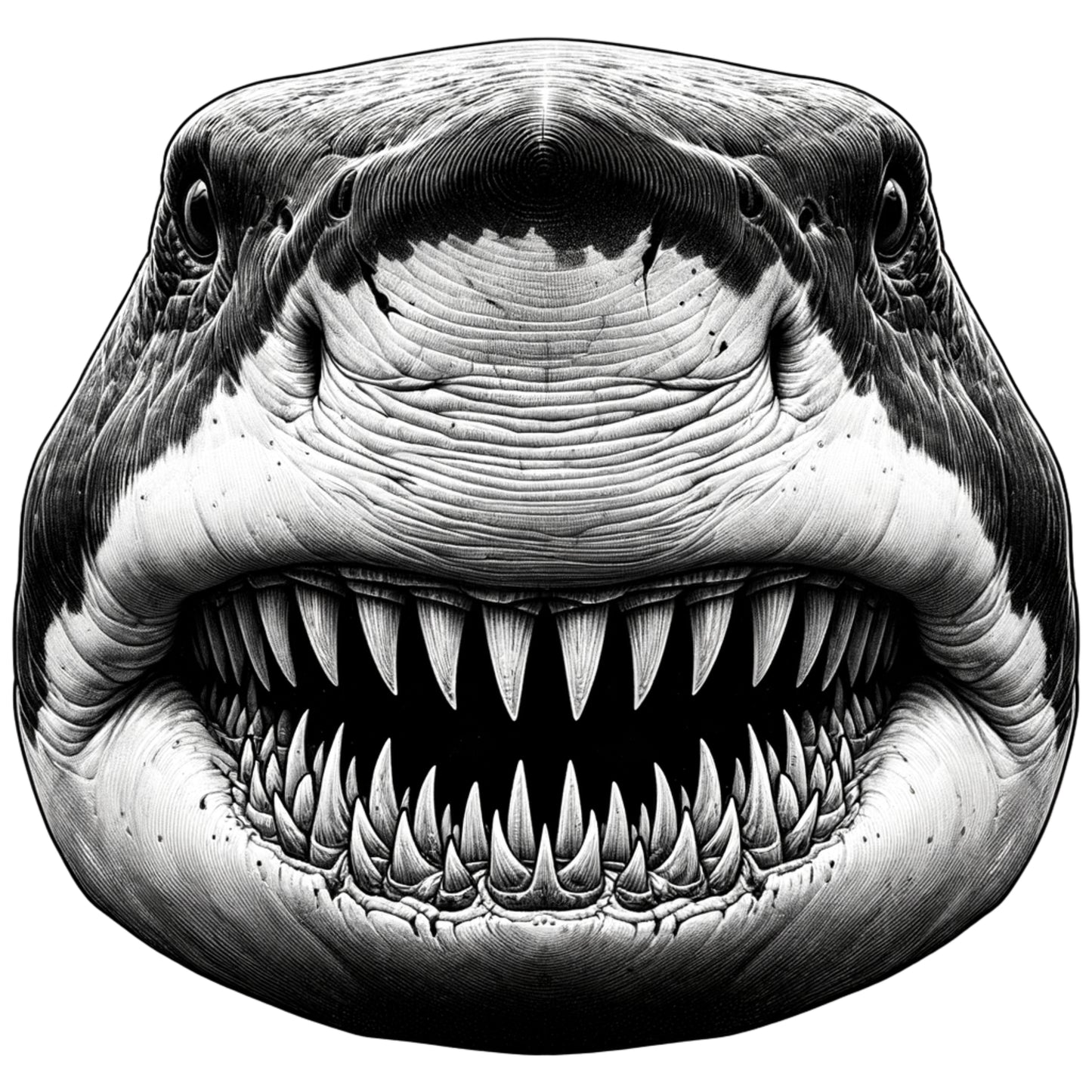 Fantasy Art Design Megalodon