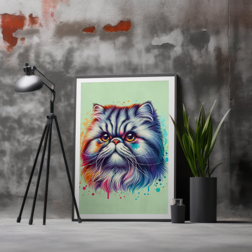 Fantasy Art Design  Persian cat