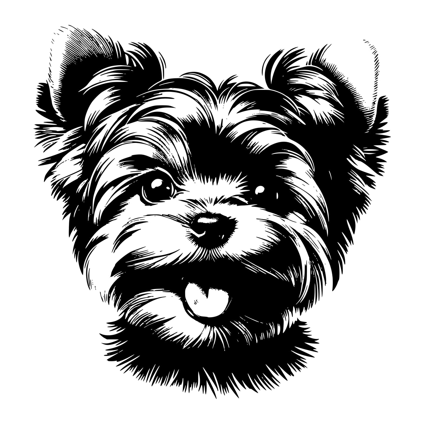 Fantasy Art design Yorkie