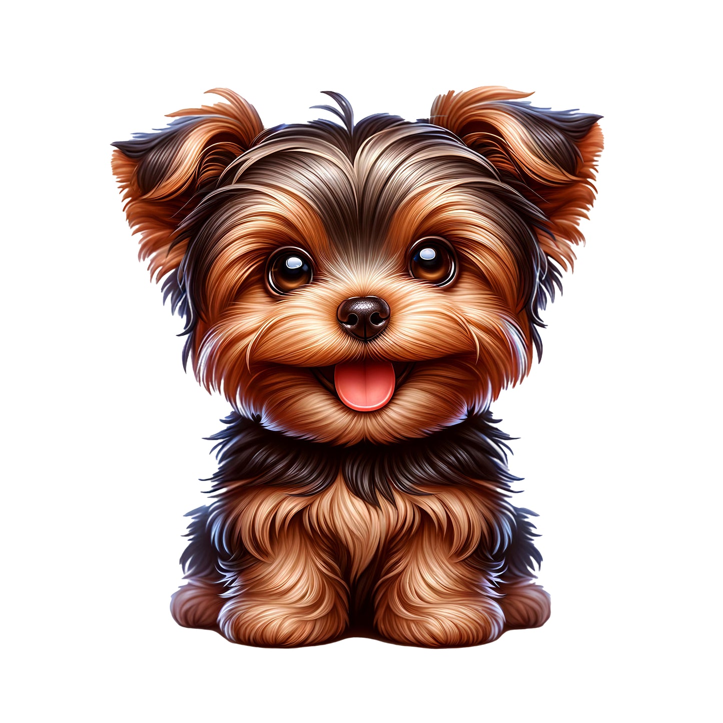 Fantasy Art design Yorkie