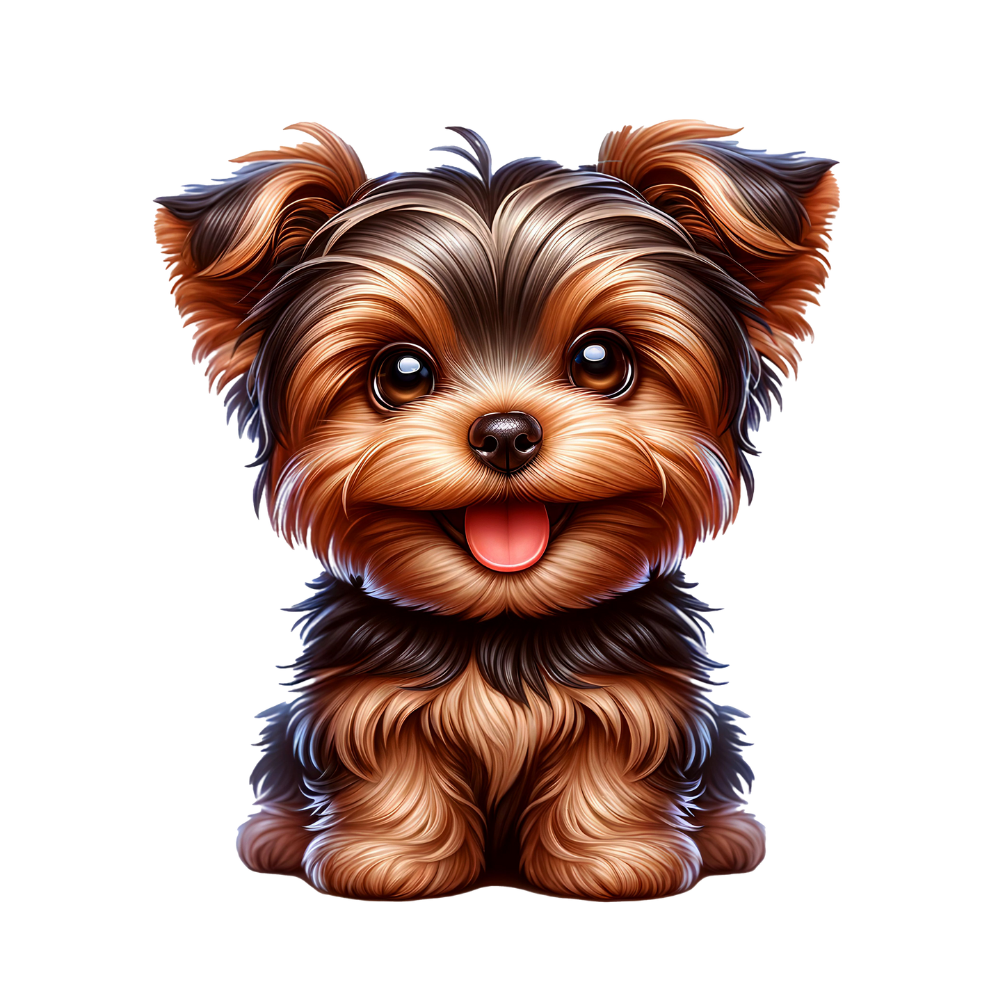 Fantasy Art design Yorkie