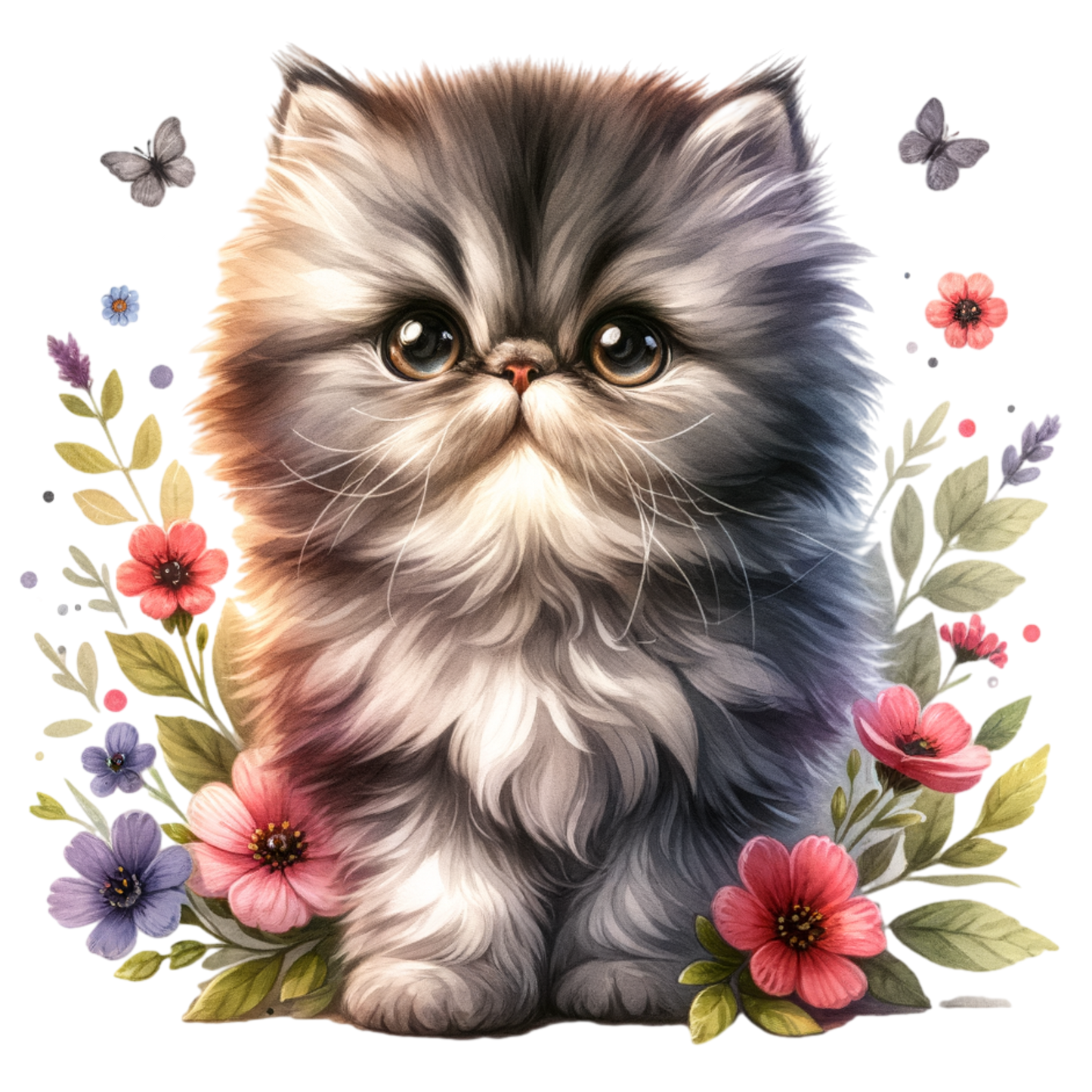 Fantasy Art Design  Persian cat