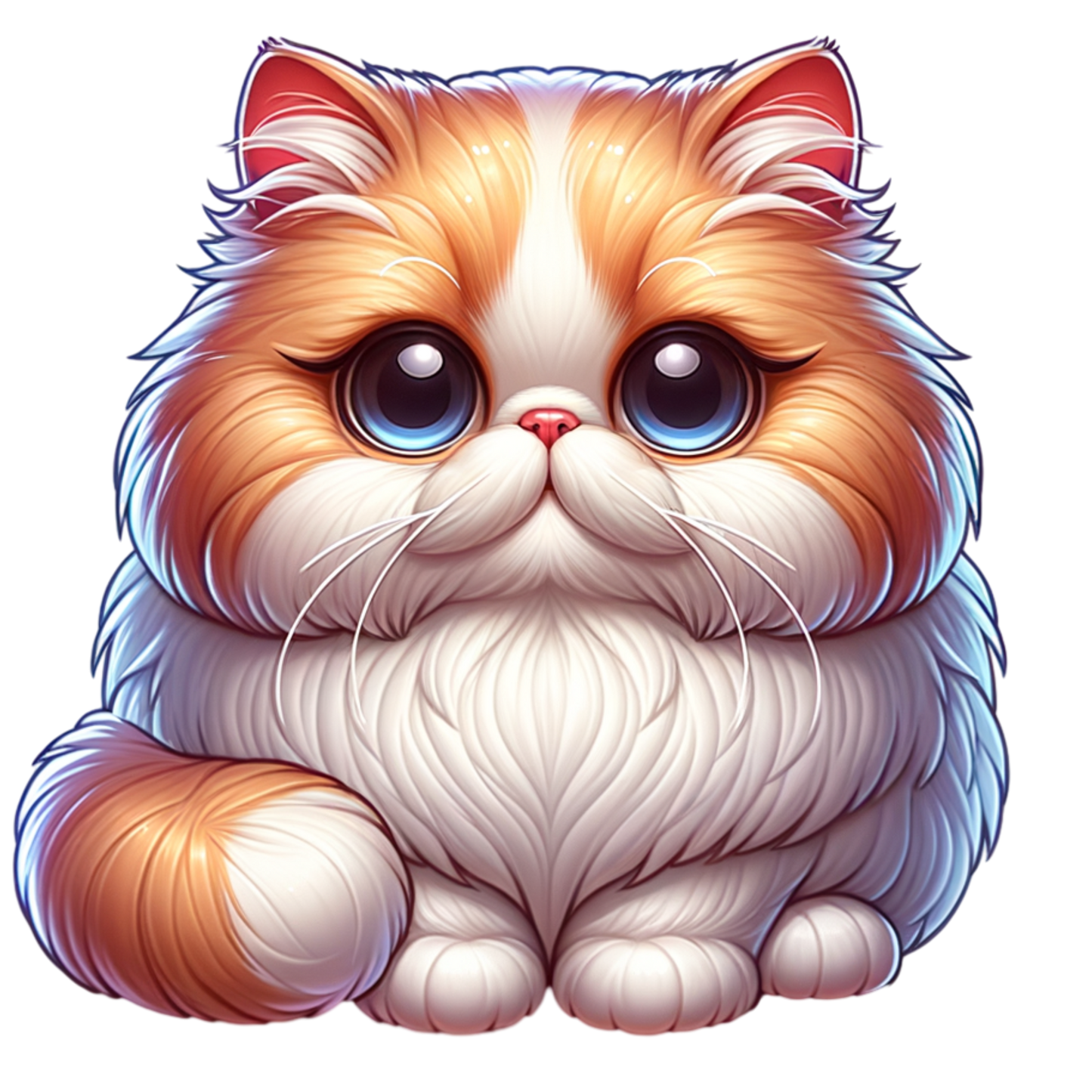 Fantasy Art Design  Persian cat